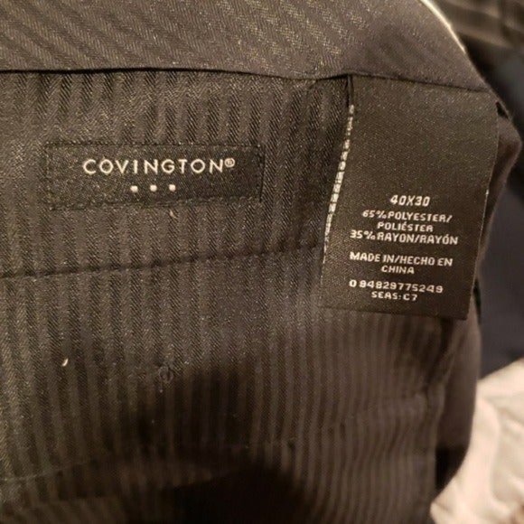 Covington solid navy pants 40W 30L - Picture 2 of 3